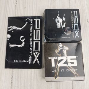 P90X‎ and T25 Beachbody Fitness Workout Gym Complete Disc Program